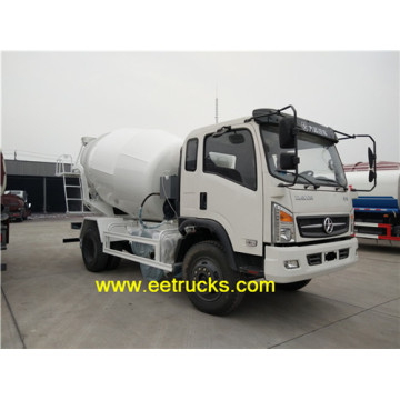 Dayun 4000 Litres Mini Camions Ciment