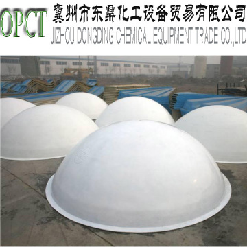 Fiberglass reinforced plastic methane tank/methane gas