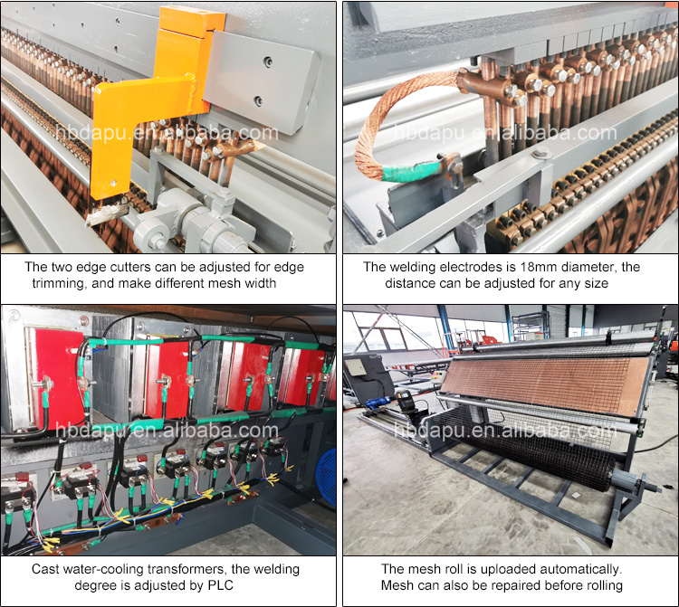 Steel wire mesh in rolls welding machine professional manufacturer