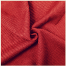 Wine Red Breathable Dobby Knitted Polyester Jacquard Fabrics