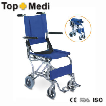 ALUMINUM LIGHTWEIGHT WHEELCHAIR,TRANSIT WHEELCHAIR