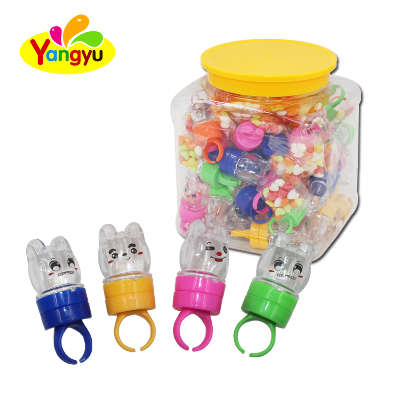 Cartoon Lighting Up Ring Toy