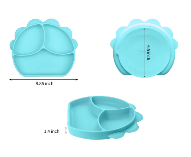 Silicone Baby Plate