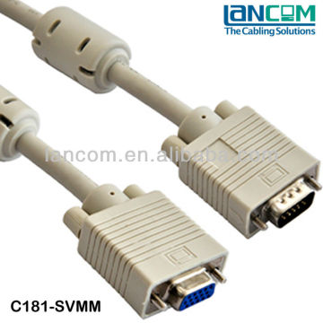 Low Loss High Speed SVGA Cable DB15 male to Male Cable