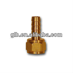 Brass Hose Barb Fittings - Female Hose Barb Swivel Adaptor