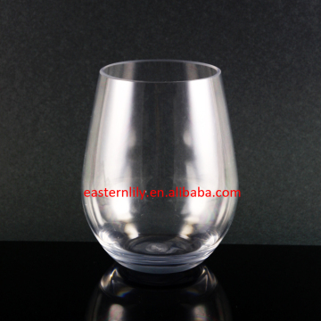 20oz 600ml BPA free Plastic Tritan Indoor Outdoor Wine Tumblers