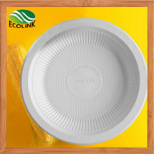 8 Inch Disposable Cutlery Cornstarch Plate