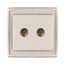 L6.0 2 Gang TV Switch