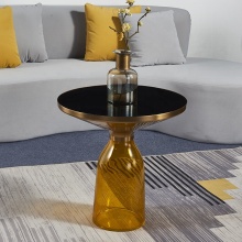 Hot Sale Vintage Marble Covered Side Table for Lobby Decoration