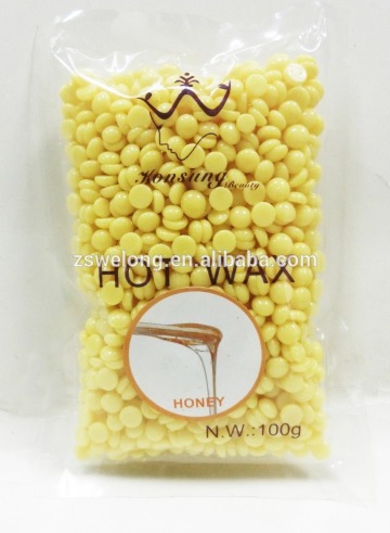 Honey Hard Wax Beads for Hair Removal with MSDS