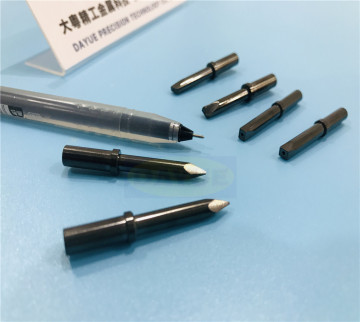 Plastic mold ejector and punch with DLC coating