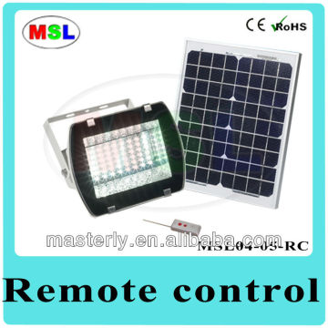 108LED solar flood lght with remote control