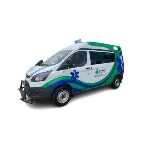 2022 nueva ambulancia del motor Ford Transit Diesel