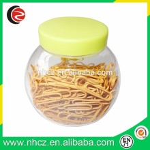 Fancy 32mm yellow color paper clip