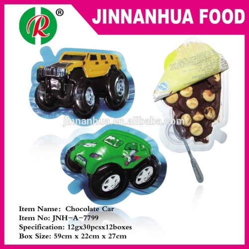 car shape biscuit chocolate