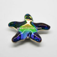 Starfish Shape Crystal Pendant ,Colorful Glass Crystal Pendant