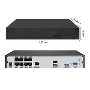 PoE switch NVR video surveillance camera CCTV System