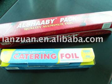 alu foil food wrapping