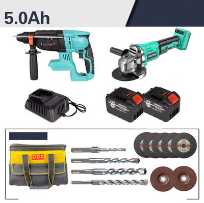Wireless Brushless Electric Hammer Fast Charging Battery Life Super Motor One Machine Multi-purpose Multi-function hammer