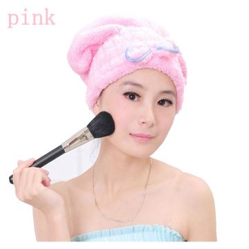 Coral fleece Bath skirt towel shower cap