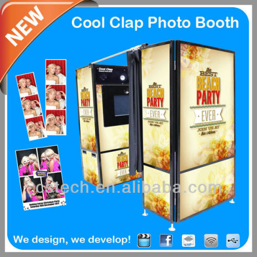 2016 Best Selling Self-service Photo booth For Funny Photo