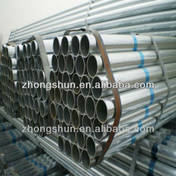 ERW Round Galvanized Steel Pipes