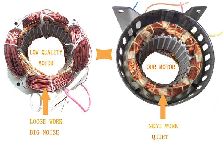 115V 150W 6 pole single phase asynchronous motor, air cooler motor