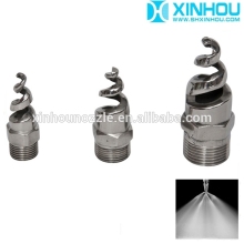 Stainless steel industry cooling washing spiral dust removal nozzles