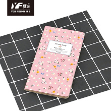 Flower story style single sewing notebook