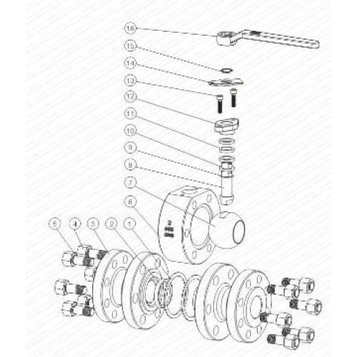 Forged Steel Floating Ball Valve