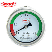 2.5" SF6 gas pressure gauge gas analyzers