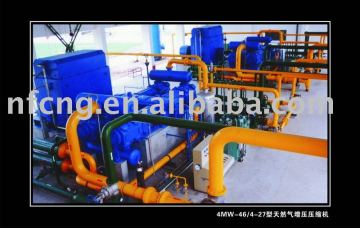 Pressure Booster Compressor For Natural Gas Transmission Pipeline Network And Gas Power Plant