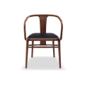 Cadeira de círculo de madeira Puli