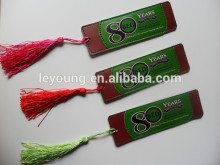 Leather Custom Fancy Tassels Bookmarks