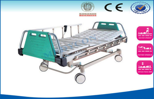 Luxurious Adjustable Electric Hospital Beds , Old Man Homecare Medical Bed