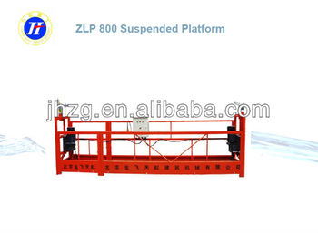 ZLP500 Steel Structure Rope Suspended Platform