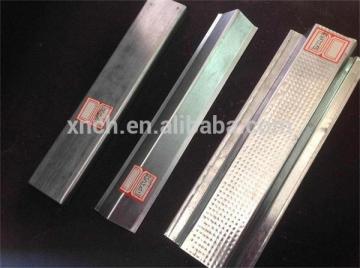 Galvanized steel profiles for formwork
