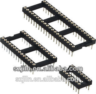 quick connector 2.54mm ic socket dip or smt type