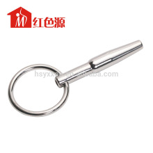 Hot Classic Solid Stainless Steel Thru Hole Penis Plug glans Ring