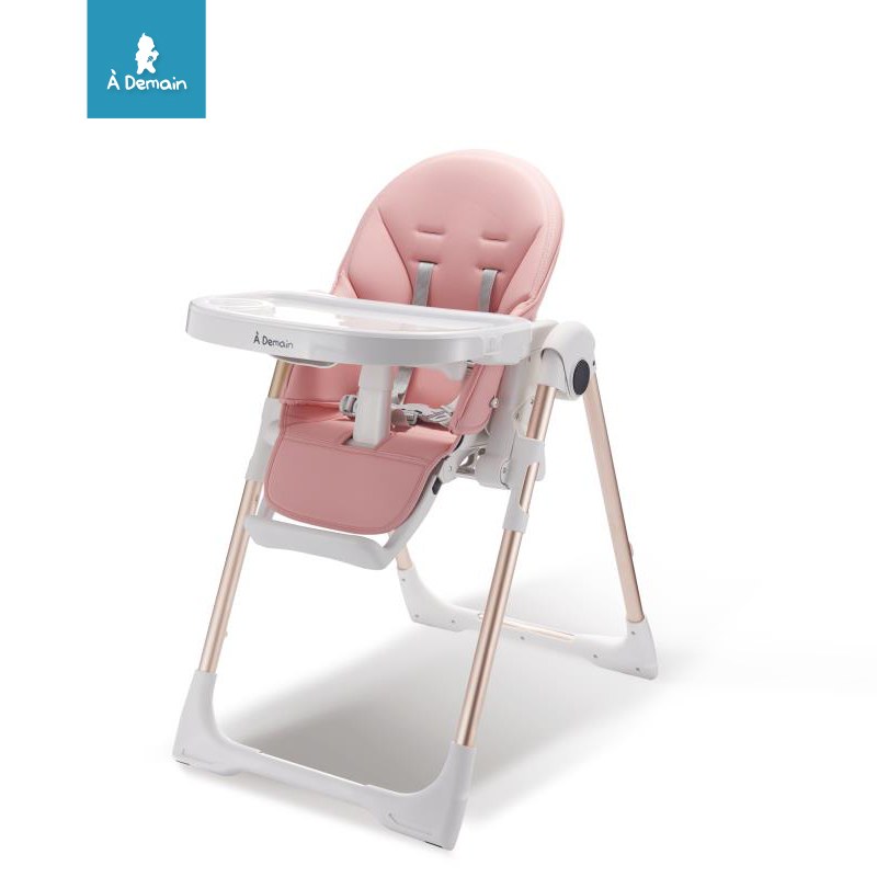 Luxury High Chair with Soft Leatherette