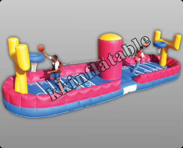 inflatable basketball field, inflatable basketball game board