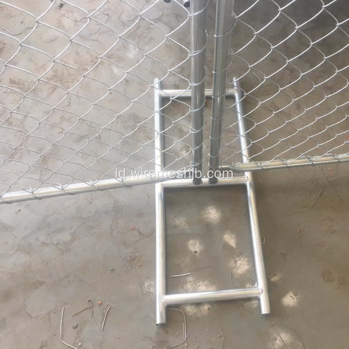 Chain Link Galvanized Temporary Fence