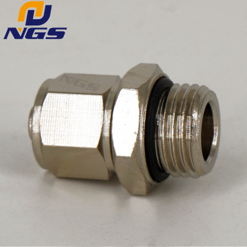 BSPP G Thread Fast Twist Fittings with Gasket