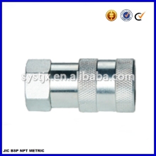 Hydraulic steel QKPT female flat face quick fitting