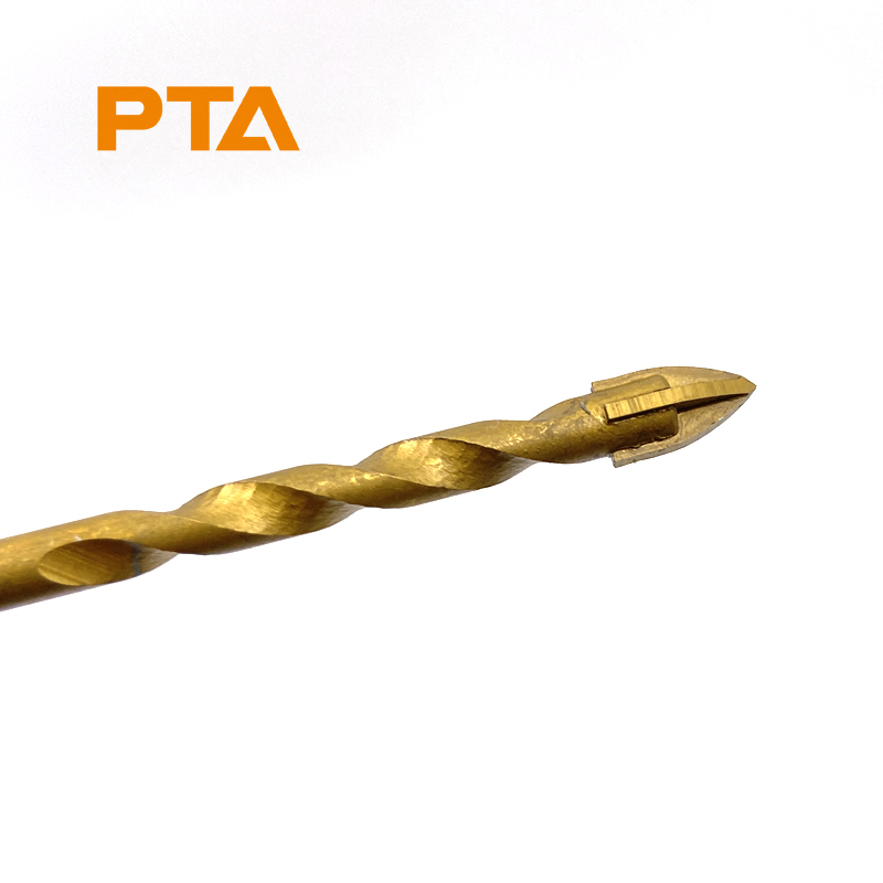 double R Hex Shank Tile Glass Drill Bit Cross Spear Head Drill Bit 6/8/10/12mm With Tungsten Carbide Tip