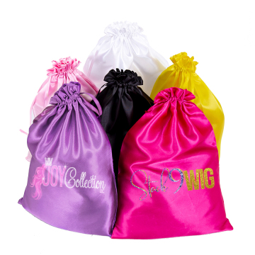 Leeons Custom Branded Human Hair Extension Storage Pouches & Wig Packaging Bags