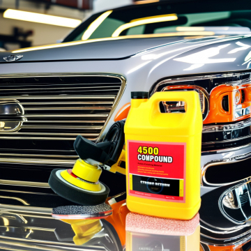 Stainless Steel White Polishing Wax - Auto Paint Compound 4500