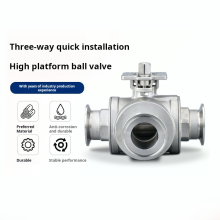 T/L directional diversion ball valve
