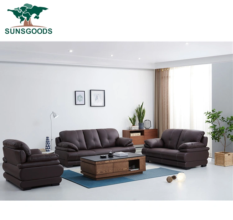Hotel Modern Leather Sofa Furniture Sofa Set Double Sided Sofa