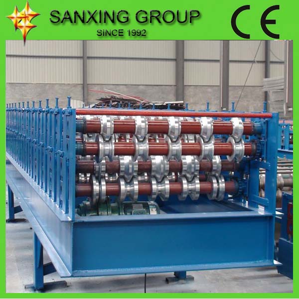double layer galvanized  roof roll forming machine
